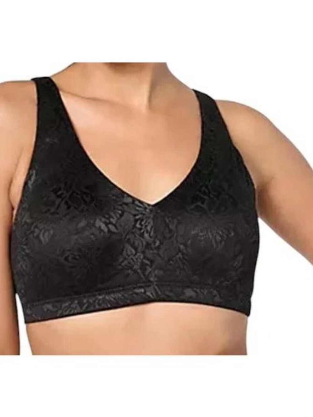Breezies Dahalia Lace Unlined Wirefree Bra 40B